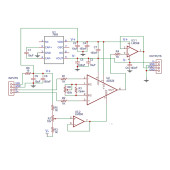 Ad620 Micro Voltaj Sinyal Kuvvetlenirici Modül DC 12V Mikro Küçük Gerilim Ölçme Kartı Enstrümantasyo - 7