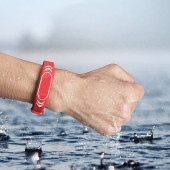 125KHZ RFID Rfid Manyetik Bileklik Su geçirmez Silikon Proximity Göstergeç 125 Khz Kapı Geçiş - 2