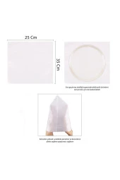 48 Adet 30 cm X 30 cm Köpük Torba Tabak Koruma Kırılacak Eşya Koruma thumbnail 3