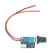 DC 12V PWM Fan Hız Kontrol Devresi Zfc4-1km Ayar Potlu Anahtarlı Pc Cpu Soğutucu 4 Telli Fan - 1