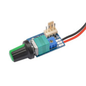 DC 12V PWM Fan Hız Kontrol Devresi Zfc4-1km Ayar Potlu Anahtarlı Pc Cpu Soğutucu 4 Telli Fan - 3