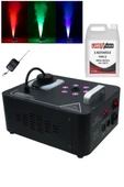 Quenlite Volcano-2000LK DMX Sis Makinası 2000 Watt LED Işıklı ve Uzaktan Kumandalı (5 Litre Likitli) - 4