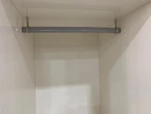 Dolap Askı Borusu Gri+2 Flanş Tüm Ölçüler Tüm Markalara Uyumlu - 4