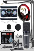 Midex CX2 Persuasive Paket-6 Stüdyo Mikrofon Ses Kartı Kulaklık Stand (Kayıt ve Canlı Yayın) - 1