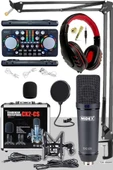 Midex CX2 Persuasive Paket-6 Stüdyo Mikrofon Ses Kartı Kulaklık Stand (Kayıt ve Canlı Yayın) thumbnail 1