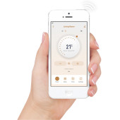 İvigo Wi-Fi 2000 Watt Uzaktan Erişimli Elektrikli Konvektör Isıtıcı AYAK ve ASKILI / Beyaz - 3