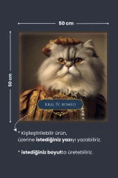 İran Kedisi Posteri, Soylu Kedi Posteri, Yüksek Çözünürlüklü Akıllı Kağıt Poster,Yapay Zeka Tasarım thumbnail 5