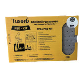 Semedis Döküntü Ped Kutusu Ped-Kit (Genel emici) 20'li kutu 40x50 cm - 1