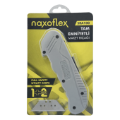 Naxoflex Tam Emniyetli Maket Bıçağı 2+1 yedek bıçaklı - 4