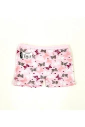 Kız Çocuk 6lı Renkli Desenli Boxer - 4