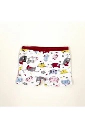 Kız Çocuk 6lı Renkli Desenli Boxer - 6