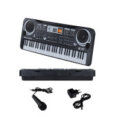 Rennes NR-61BK Çocuklar İçin Pilli Mikrofonlu 61 Tuşlu Eğitici Org (3-12 Yaş) - 2