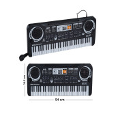 Rennes NR-61BK Çocuklar İçin Pilli Mikrofonlu 61 Tuşlu Eğitici Org (3-12 Yaş) - 4