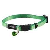 Rogz Catz KiddyCat Halsband S Lime Paws-SMALL thumbnail 1