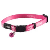 Rogz Catz KiddyCat Halsband S Roze Hearts-SMALL thumbnail 1