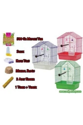 Kuş Kafesi Ve Tüm Malzeme Seti - 1