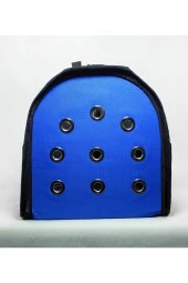 Mavi Flybag Şeffaf Kedi Köpek Taşıma Çantası thumbnail 4