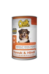 Quik Tavuk Ve Hindili Konserve Köpek Maması 415gr - 1