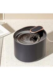 Yeni Modern Evcil Hayvan Otomatik Su Pınarı (LED İŞIKLI, USB ADAPTÖRLÜ) thumbnail 1