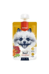 Wanpy Taze Sığır Etli&havuçlu Köpek Et Ezmesi 90 gr - 1