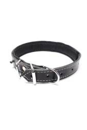 VOLMİN PETSHOP Köpek Deri Boyun Tasması 3.5 x 55 cm - 1