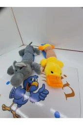 Volmin Petshop Kedi Köpek Sesli Peluş Oyuncak - 3