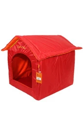 Paraşüt Kumaş Kedi Köpek Klube Kırmızı - 3