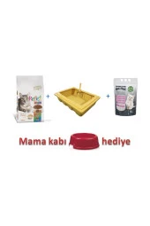 Reflex Gurme 1,5 Kg+kedi Tuvaleti + 5 Litre Kitty Max Kedi Kumu - 1
