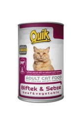 Quik Kedi 415 Gr Biftek-sebze Kons. - 1