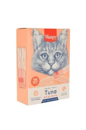 Wanpy Ton Balığı Ve Somonlu Sıvı Kedi Ödülü 25x14 gr - 2