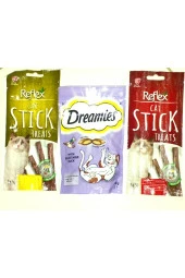 kedi ödül maması 60gr .reflex ?edi ödül çubuğu - 1