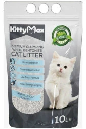 Kitty Max Marsilya Sabunu Kokulu Bentonit Kedi Kumu 10lt Ince Taneli - 1