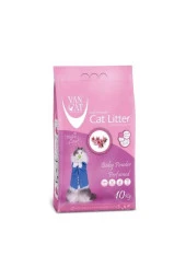 Van Cat 10 Kg Bebek Pudralı Kedi Kumu - 1