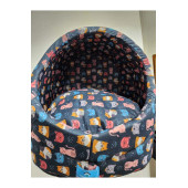Volmin Petshop Kedi Desenli Puset Kedi Evi - 1