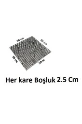 Güvercin Kümes Taban Izgarası (1 M2 4 Adet Fiyatıdır) Tavuk Taban Izgara,yer Izgara 50x50 - 1