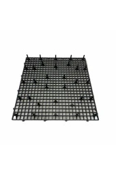 50x50 Plastik Güvercin Kümes Taban Izgarası (siyah) - 2