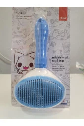 Papatya Basmalı Tarak - 20cm - Mavi - 1