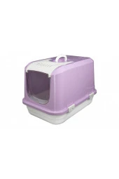 Lila Volmin Petshop Xxl Kedi Tuvaleti 65x45x50 + Kürek - 2