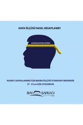 Ekose Kadın Kaptan Şapka - 2