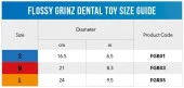 Rogz Toyz Grinz Flossy Small Lime - 2