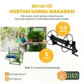 Bilyalı 1/2 Hortum Sarma Makarası 100 Metre - 2