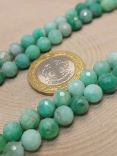 Zümrüt Taşı Faset Kesim 7mm dizi (45900) thumbnail 2