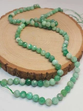 Zümrüt Taşı Faset Kesim 7mm dizi (45900) thumbnail 3