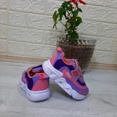 M.P. One 3229 Lila Cırtlı Işıklı Kız Çocuk Bebe Spor thumbnail 1