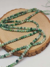 Zümrüt Taşı Rondela Faset Kesim Dizi 4*5.5mm (45904) thumbnail 3