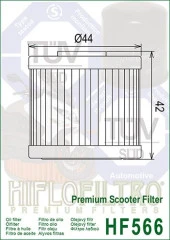 Hiflo Hf566 2017-2021 Kymco Xtown 125i Uyumlu Yağ Filtresi thumbnail 2