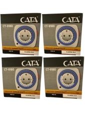 Cata CT-9180 3680W 16 Amper Mekanik Zaman Saati (4 Adet) - 1