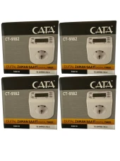Cata CT-9182 3680W 16 Amper Dijital Zaman Saati (4 Adet) - 1