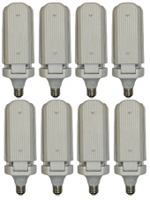 Sorti 30W (270W) 6500K (Beyaz Işık) E27 Duylu Pervane Led Ampul (8 Adet) - 1