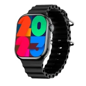 Haino Teko SQ-9 Gerçek Amoled Ekran Android İos HarmonyOs Uyumlu 3 Kordonlu Akıllı Saat Siyah - 5